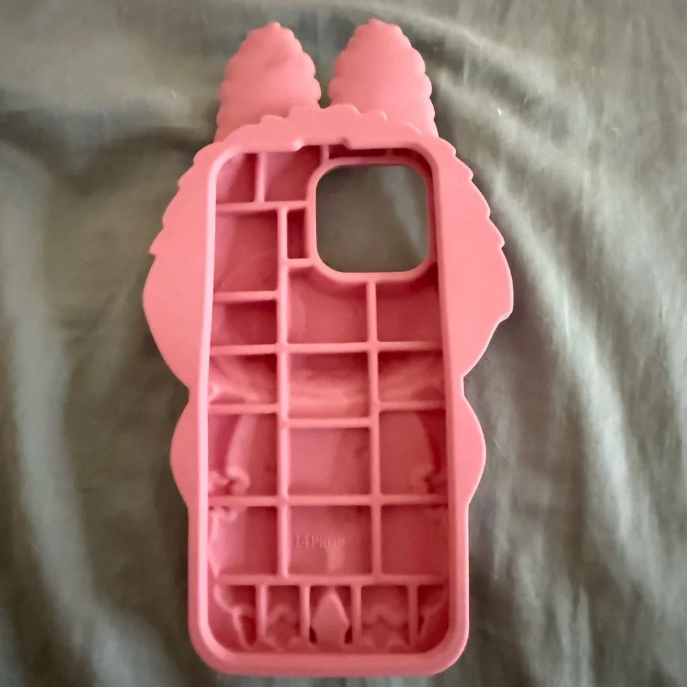 Cute Pink Bunny Phone Case- Labubu